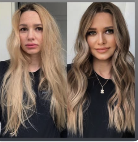 Transformación antes y después 9